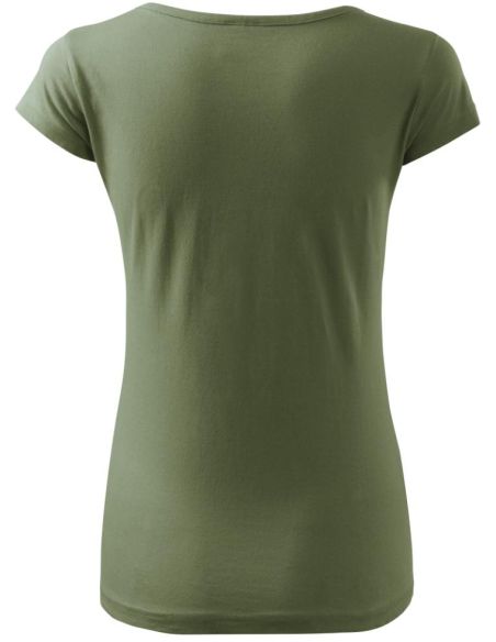 Tričko dámske Pure 122 khaki