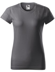 Tričko dámske Basic 134 oceľovo sivá 2