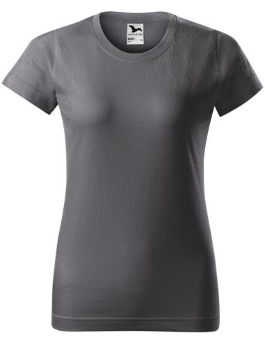 Tričko dámske Basic 134 oceľovo sivá
