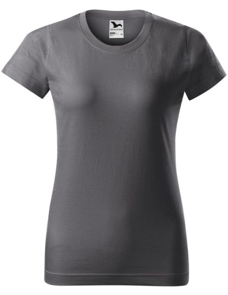 Tričko dámske Basic 134 oceľovo sivá