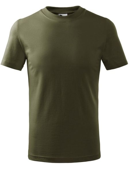 Tričko detské Basic 138 military