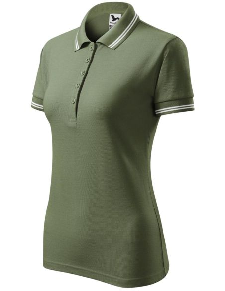 Polokošeľa dámska Urban 220 khaki