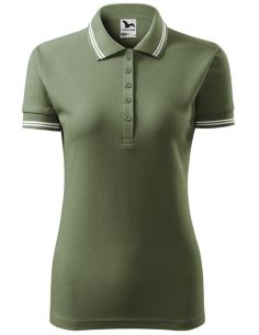 Polokošeľa dámska Urban 220 khaki 2