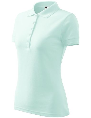 Polokošeľa dámska Pique Polo 210 frost