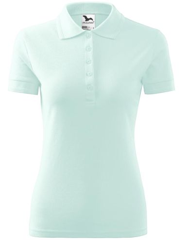 Polokošeľa dámska Pique Polo 210 frost