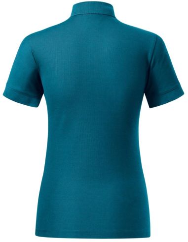 Polokošeľa dámska Prime (GOTS) 235 petrol blue
