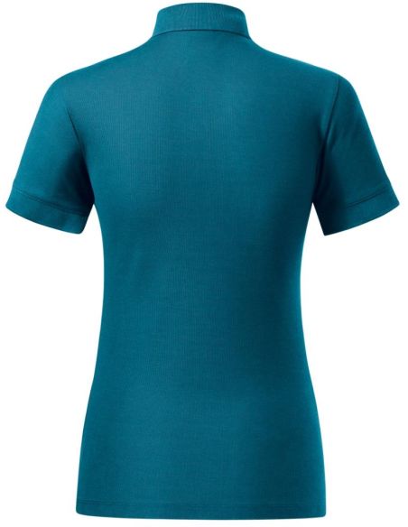Polokošeľa dámska Prime (GOTS) 235 petrol blue