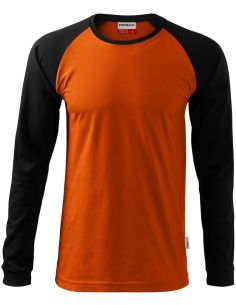 Tričko unisex Street LS 130 oranžová 2