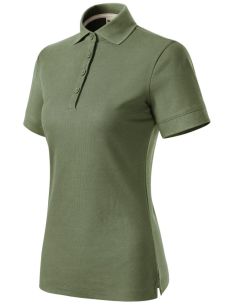 Polokošeľa dámska Prime (GOTS) 235 khaki