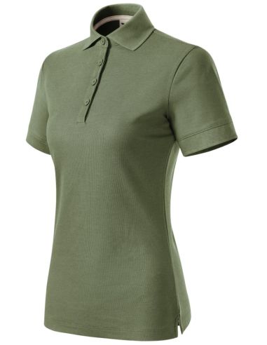 Polokošeľa dámska Prime (GOTS) 235 khaki