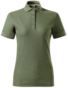 Polokošeľa dámska Prime (GOTS) 235 khaki 2