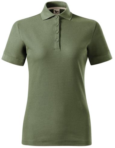 Polokošeľa dámska Prime (GOTS) 235 khaki