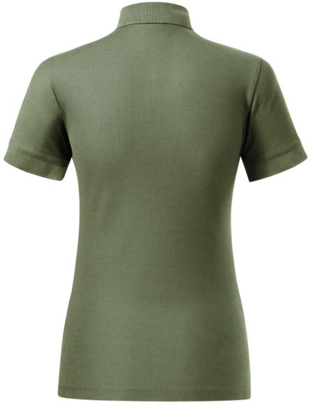 Polokošeľa dámska Prime (GOTS) 235 khaki