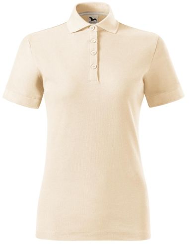 Polokošeľa dámska Prime (GOTS) 235 mandľová