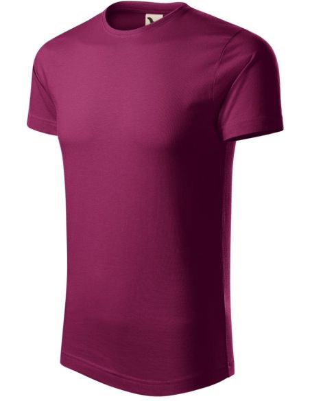 Tričko pánske Origin (GOTS) 171 fuchsiová