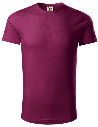 Tričko pánske Origin (GOTS) 171 fuchsiová