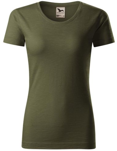 Tričko dámske Native (GOTS) 174 military