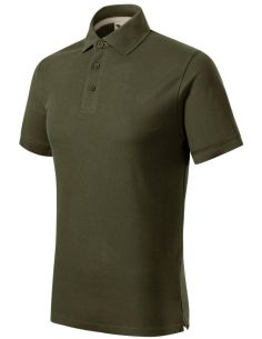 Polokošeľa pánska Prime (GOTS) 234 military