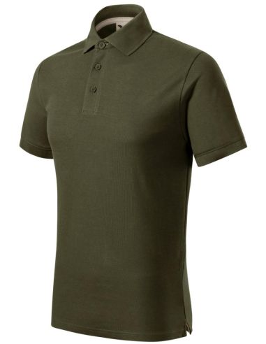 Polokošeľa pánska Prime (GOTS) 234 military