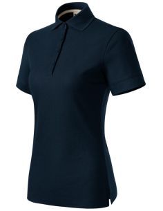 Polokošeľa dámska Prime (GOTS) 235 tmavomodrá