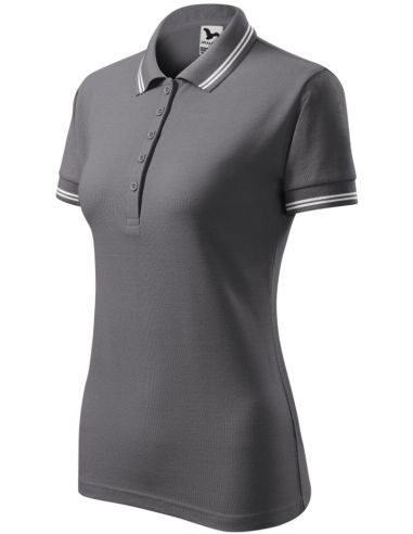 Polokošeľa dámska Urban 220 oceľovo sivá