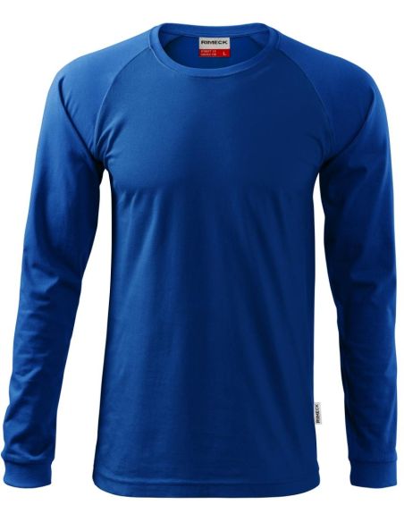 Tričko unisex Street LS 130 kráľovská modrá