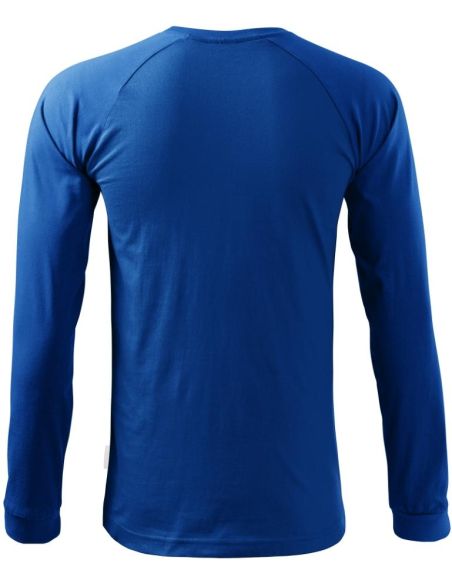 Tričko unisex Street LS 130 kráľovská modrá