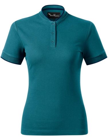 Polokošeľa dámska Diamond 274 petrol blue