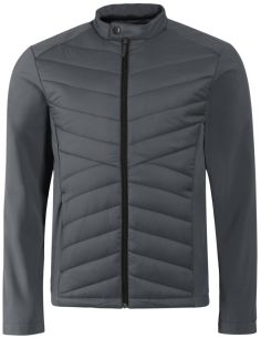 Hybridná bunda pánska Cross 555 light anthracite 2