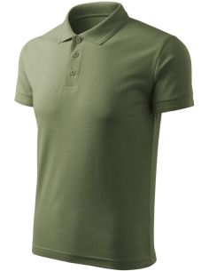 Polokošeľa pánska Pique Polo Free F03 khaki