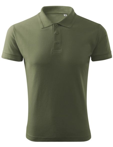 Polokošeľa pánska Pique Polo Free F03 khaki