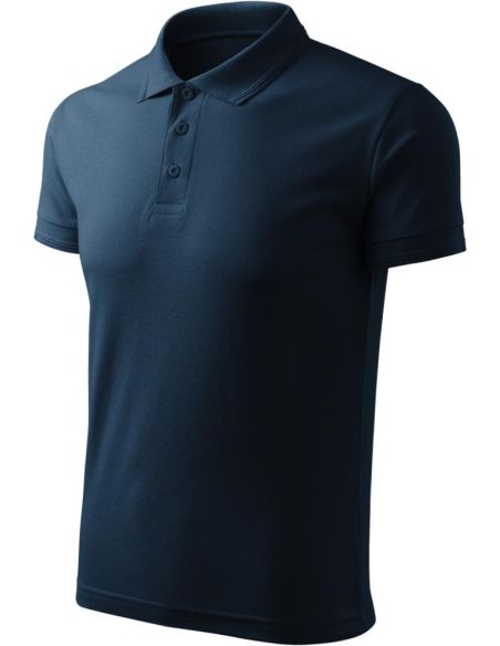 Polokošeľa pánska Pique Polo Free F03 tmavomodrá