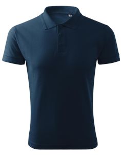 Polokošeľa pánska Pique Polo Free F03 tmavomodrá 2