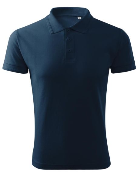 Polokošeľa pánska Pique Polo Free F03 tmavomodrá