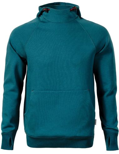 Mikina pánska Vertex Hoodie W43 petrol blue