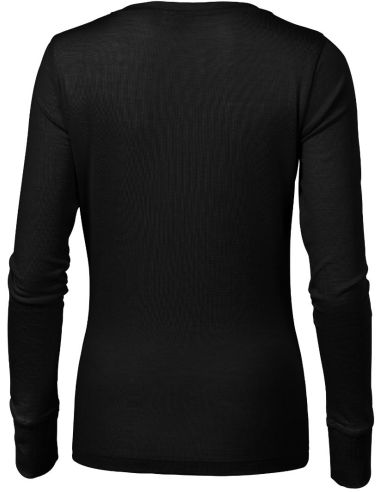 Tričko dámske Merino Rise LS 160 čierna