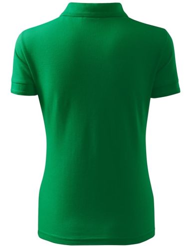 Polokošeľa dámska Pique Polo Free F10 trávová zelená