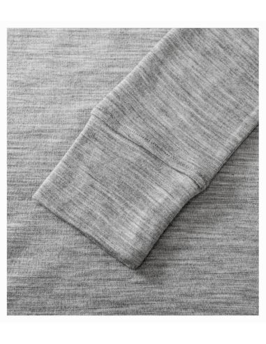 Tričko pánske Merino Rise LS 159 čierna