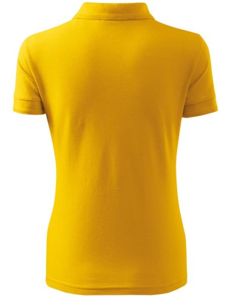 Polokošeľa dámska Pique Polo Free F10 žltá