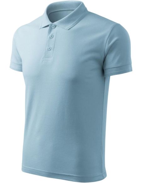 Polokošeľa pánska Pique Polo Free F03 nebeská modrá