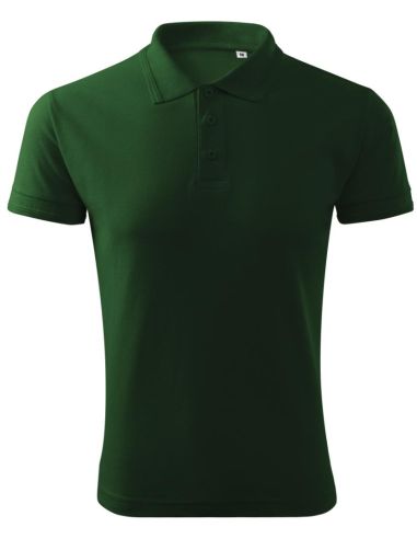 Polokošeľa pánska Pique Polo Free F03 fľaškovozelená