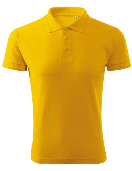 Polokošeľa pánska Pique Polo Free F03 žltá