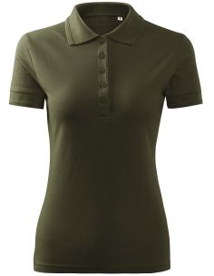 Polokošeľa dámska Pique Polo Free F10 military 2