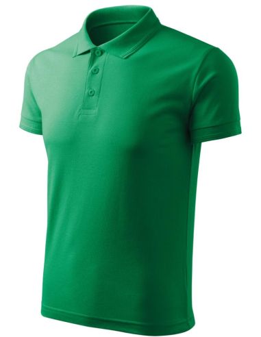 Polokošeľa pánska Pique Polo Free F03 trávová zelená