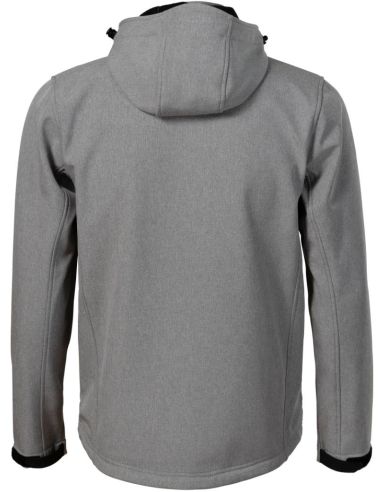 Softshellová bunda pánska Performance 522 tmavosivý melír