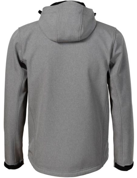 Softshellová bunda pánska Performance 522 tmavosivý melír