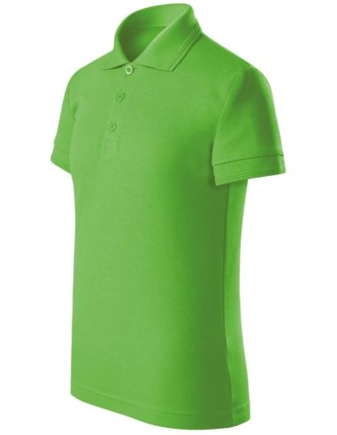 Polokošeľa detská Pique Polo Free F22 green apple