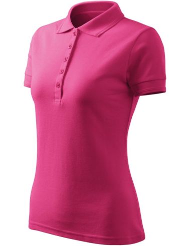 Polokošeľa dámska Pique Polo Free F10 purpurová