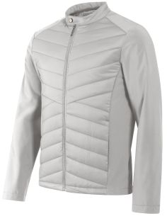Hybridná bunda pánska Cross 555 strieborno sivá