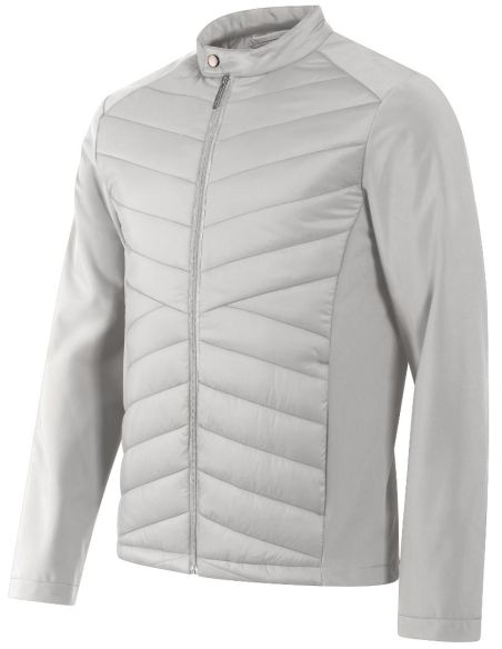 Hybridná bunda pánska Cross 555 strieborno sivá